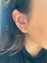 Mini Me Kids Screw Back Diamond Studs