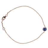 Tanzanite Birthstone Bracelet