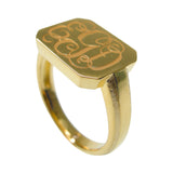 Signature Men's Signet Ring