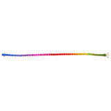 Round Brilliant Rainbow Sapphire Tennis Bracelet