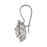 Diamond Sunflower Earring Drops