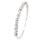 Multi-shape Marquise & Round Brilliant Diamond Bracelet