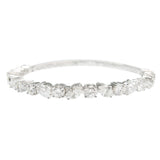 Multi-shape Marquise & Round Brilliant Diamond Bracelet