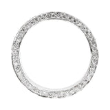 Signature Triple Edge Diamond Eternity Ring
