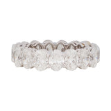 Oval Cut Diamond Eternity Ring