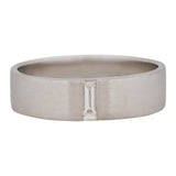 6mm Baguette Diamond Wedding Band