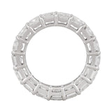 Emerald Cut Diamond Eternity Ring