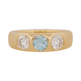 Gemstone Trilogy Ring