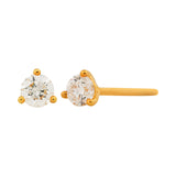 Classic Diamond Stud Earrings