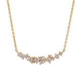 Diamond Cluster Necklace
