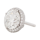 Removable Double Edged Pave Diamond Jackets (For 2 carat diamond studs)