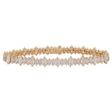 Marquise Cut Diamond Tennis Bracelet