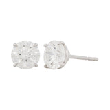 Classic Diamond Stud Earrings