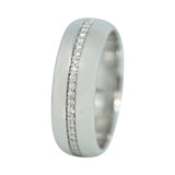 Signature Pavé Diamond Eternity Wedding Band