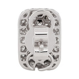 Baguette Diamond Pave Statement Drop Earrings