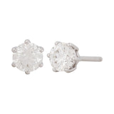 Classic Diamond Stud Earrings