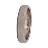 4mm Beveled Edge Titanium Wedding Band