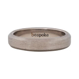 4mm Beveled Edge Titanium Wedding Band