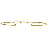 Carved Rainbow Leaf Multi-Gem Dreamcatcher Choker