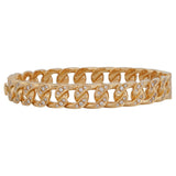Cuban Link Diamond Bangle