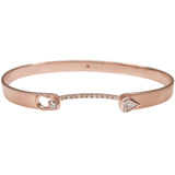 Shield Cut Diamond Bracelet Cuff