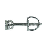 Mini Me Kids Screw Back Diamond Studs