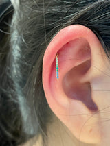 Ombre Gemstone Dagger Earrings