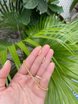 Vivid Yellow Diamond Huggie Earrings