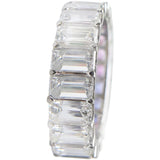 Emerald Cut Diamond Eternity Ring