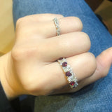 Signature Ruby & Diamond 3/4 Ring