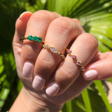 Marquise Diamond Five Stone Ring