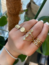 Signature Diamond Wave Ring