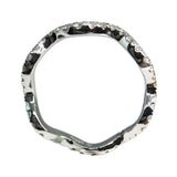 Wavy Diamond Stacking Ring