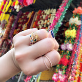 Chakra Princess Sky Blue Sapphire Ring