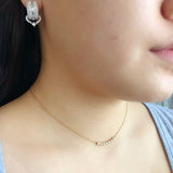 Seven Stone Diamond Necklace