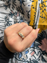 Gemstone Trilogy Ring