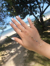 Chakra Princess Rainbow Lariat Wristlet