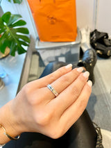 4mm Flat Wedding Band With Engraved Milgrain