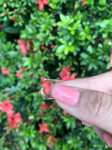 Diamond Spike Hoop Earrings