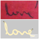 Personalized Calligraphy Necklace