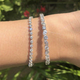 Multi-shape Marquise & Round Brilliant Diamond Bracelet