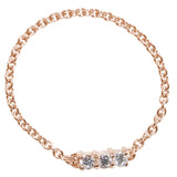 Mini Three Stone Chain Ring