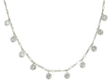 Diamond Droplet Necklace