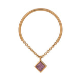 Chakra Princess Violet Sapphire Ring