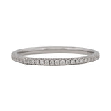 Signature French Pavé Diamond Eternity Ring