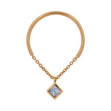 Chakra Princess Sky Blue Sapphire Ring