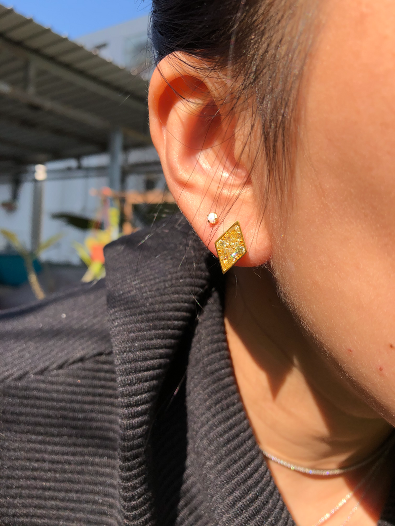 Canary 2025 diamond earrings