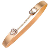 Shield Cut Diamond Bracelet Cuff