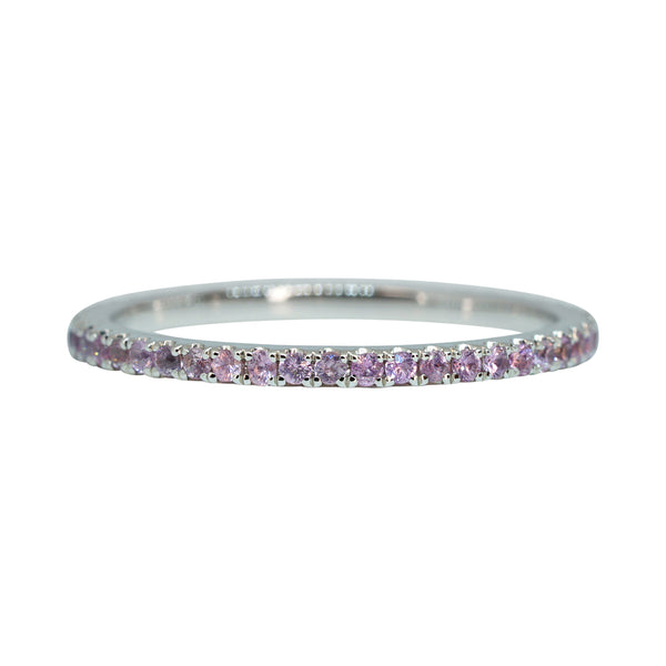 Violet Sapphire Eternity Ring
