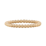 Beaded Gold Stacking Ring